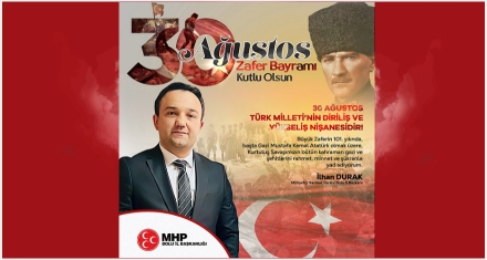 30 AĞUSTOS ZAFER BAYRAMI KUTLU OLSUN
