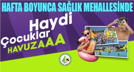 Bu hafta sağlık mahallesinde 