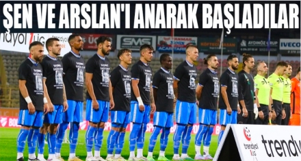 DORUK ŞEN'İ ANARAK BAŞLADILAR