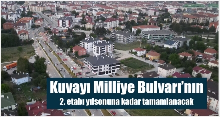 İKİNCİ ETAP TAMAMLANIYOR 