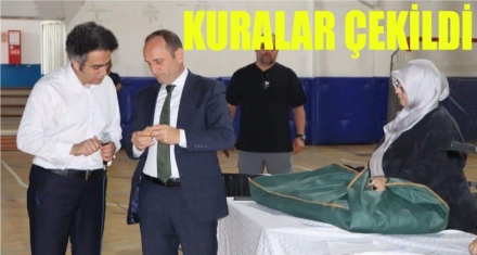 KURALAR ÇEKİLDİ 