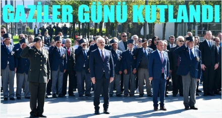 GAZİLER GÜNÜ KUTLANDI 