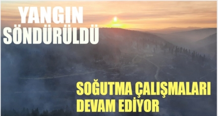 SOĞUTMA ÇALIŞMALARI DEVAM EDİYOR