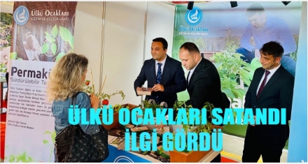 ÜLKÜ OCAKLARI STANDI İLGİ GÖRDÜ 