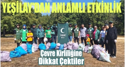 YEŞİLAY'DAN ANLAMLI ETKİNLİK 
