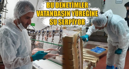 BU DENETİMLER VATANDAŞIN YÜREĞİNE SU SERPİYOR