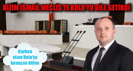BİZİM İSMAİL MECLİS'TE BOLU'YU DİLE GETİRDİ