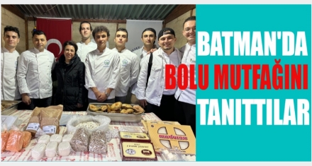 BOLU MUTFAĞINI TANITTILAR