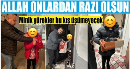 MİNİK YÜREKLER BU KIŞ ÜŞÜMEYECEK