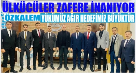 ÜLKÜCÜLER ZAFERE İNANIYOR