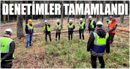 DENETİMLER TAMAMLANDI