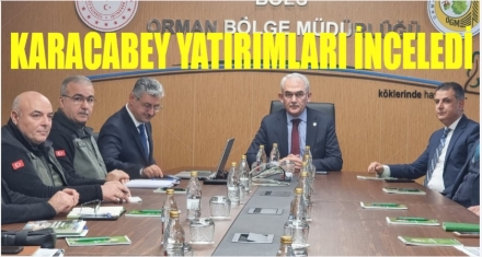 KARACABEY YATIRIMLARI İNCELEDİ 