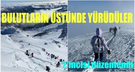 KÖROĞLU ZİRVESİNE YÜRÜDÜLER 