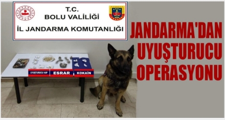 JANDARMADAN UYUŞTURUCU OPERASYONU 
