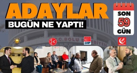 ADAYLAR SEÇİM HAZIRLIKLARINA DEVAM EDİYOR 