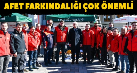 AFET FARKINDALIĞI ÇOK ÖNEMLİ 