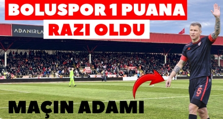 BOLUSPOR 1 PUANA RAZI OLDU
