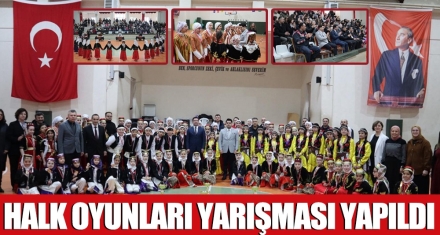 HALK OYUNLARI YARIŞMASI YAPILDI