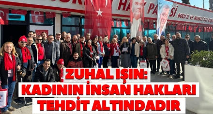 ZUHAL IŞIN: KADININ İNSAN HAKLARI TEHDİT ALTINDADIR