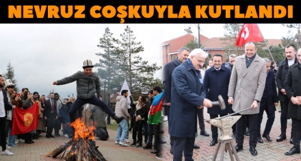 NEVRUZ COŞKUYLA KUTLANDI 