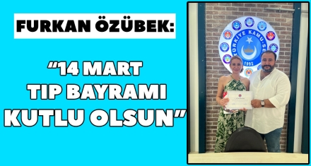 ÖZÜBEK TIP BAYRAMINI KUTLADI