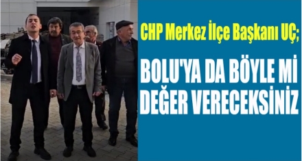 Uç'tan Demirkol'a Kıbrıscık tepkisi