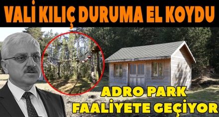 VALİ KILIÇ DURUMA EL KOYDU