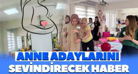 ANNE ADAYLARINA BİLİNÇLİ DOĞUM EĞİTİMLERİ BAŞLADI