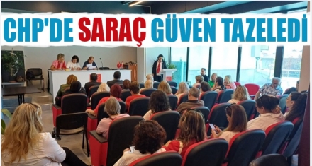 CHP'de Saraç güven tazeledi