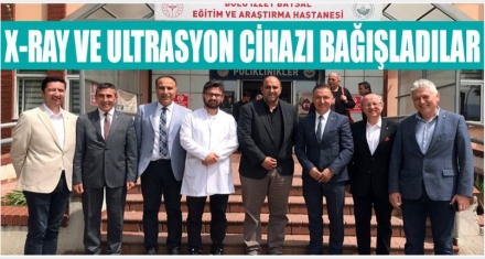 İZZET BAYSAL VAKFINDAN CİHAZ BAĞIŞI 