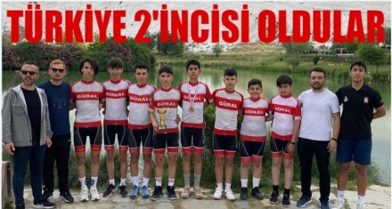 TAKIM HALİNDE 2'İNCİ OLDULAR 