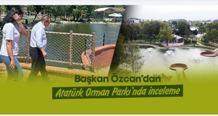 Atatürk Orman Parkı yenilendi