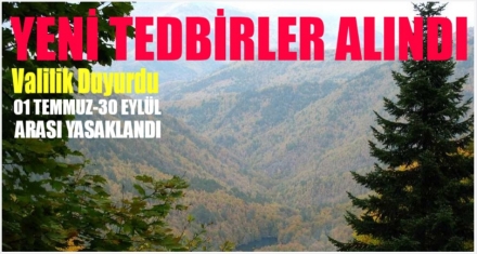 YENİ TEDBİRLER ALINDI 