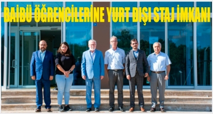 ALMANYA'DA STAJ YAPACAKLAR
