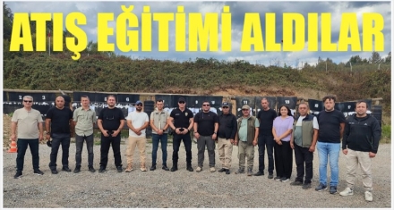 ATIŞ EĞİTİMİ ALDILAR