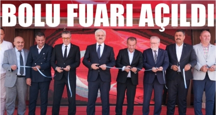 BOLU FUARI AÇILDI 