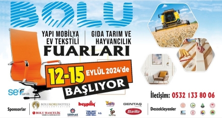 BOLU FUARI KAPILARINI AÇIYOR
