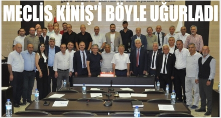 BÖYLE UĞURLADILAR 