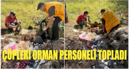 ÇÖPLERİ TOPLADILAR 