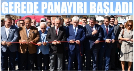 GEREDE PANAYIRI BAŞLADI