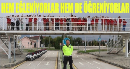 Hem eğlendiler hem de öğrendiler 