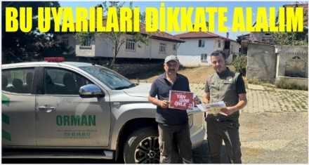 KÖY KÖY DOLAŞIP UYARIYORLAR