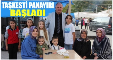 TAŞKESTİ PANAYIRI BAŞLADI