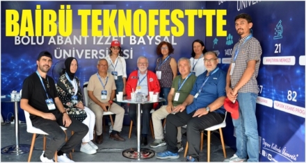 BAİBÜ TEKNOFEST'teki yerini aldı