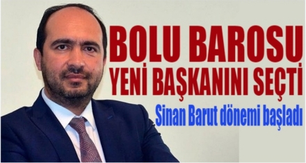 BARO BAŞKANI SİNAN BARUT OLDU