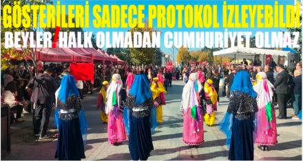 BAYRAM KUTLAYACAK MEYDANIMIZ YOK MU?