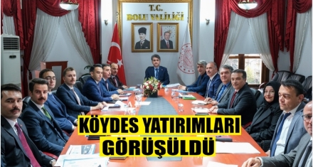 KÖYDES TOPLANTISI YAPILDI