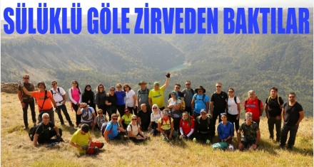 SÜLÜKLÜ GÖLE YUKARDAN BAKTILAR 