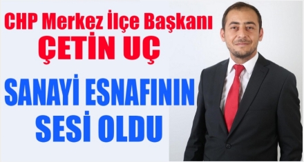 Uç sanayi esnafının sesi oldu