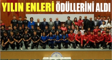 YILIN EN'LERİ ÖDÜLLERİNİ ALDI